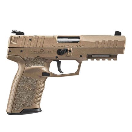 FN Five-seveN MRD 5.7x28mm 4.8in FDE Pistol - 20+1 Rounds - Handguns | Rare Breed Triggers FRT - 15