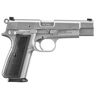 FN High Power 9mm Luger 4.7in Stainless Pistol - 17+1 Rounds