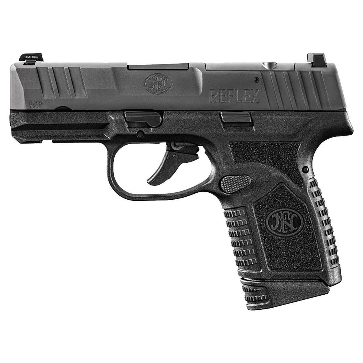 FN Reflex MRD 9mm Luger 3.3in Black Pistol - 10+1 Rounds - Image 2
