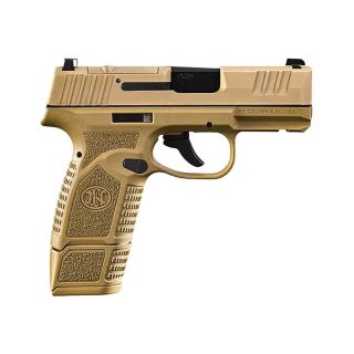 FN Reflex MRD 9mm Luger 3.3in Flat Dark Earth Pistol - 15+1 Rounds