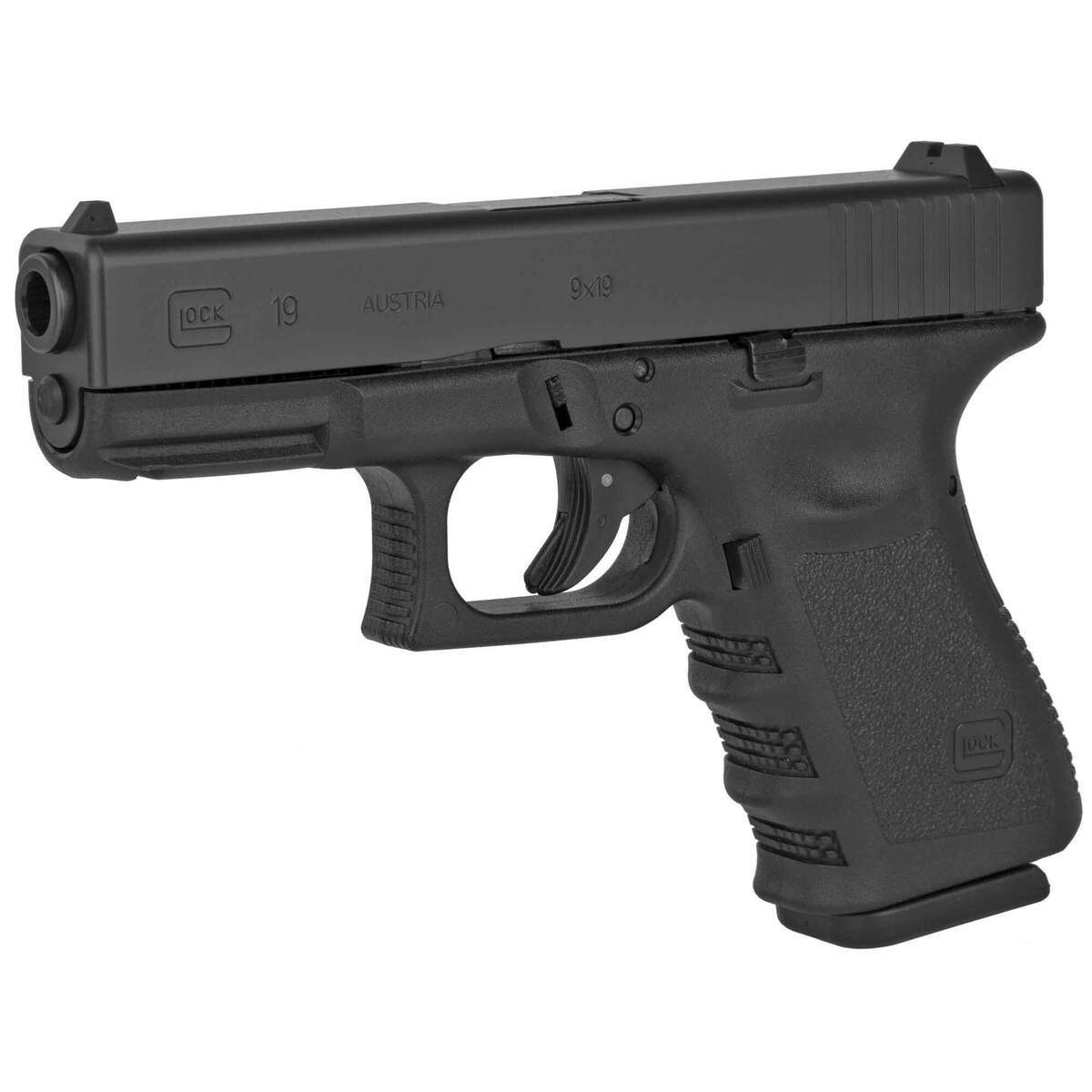 Glock 19 9mm Luger 4.02in Black Nitride Pistol - 15+1 Rounds - Image 3