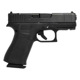 Glock 43X MOS 9mm Luger 3.39in Black Pistol - 10+1 Rounds