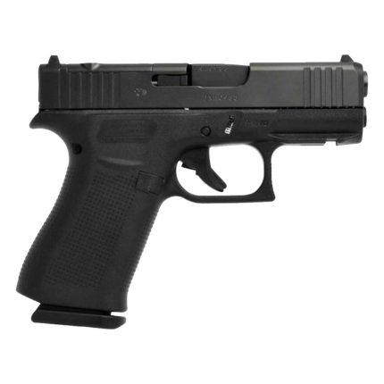 Glock 43X MOS 9mm Luger 3.39in Black Pistol - 10+1 Rounds - Handguns | Rare Breed Triggers FRT - 15