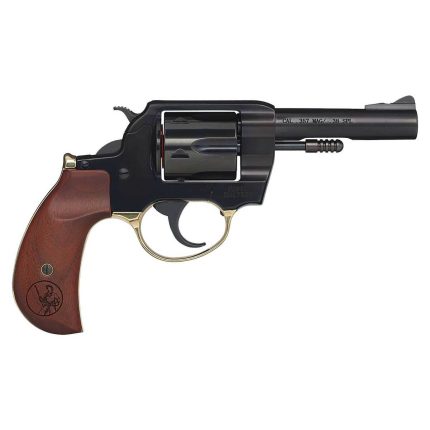 Henry Big Boy 357 Magnum 4in Polished Blued Steel w/ Birdshead Walnut Grip Revolver - 6 Rounds - Revolvers | Rare Breed Triggers FRT - 15