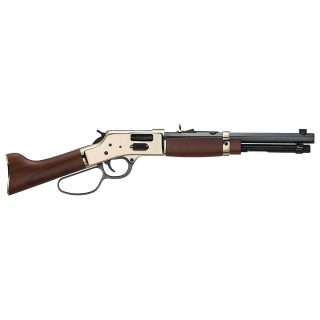 Henry Big Boy Mare's Leg Side Gate 357 Magnum 12.9in Polished Hardened Brass Pistol - 5+1 Rounds