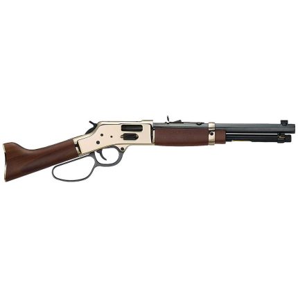Henry Big Boy Mare's Leg Side Gate 44 Magnum 12.9in Polished Hardened Brass Lever Action Pistol - 5+1 Rounds - Rifles | Rare Breed Triggers FRT - 15