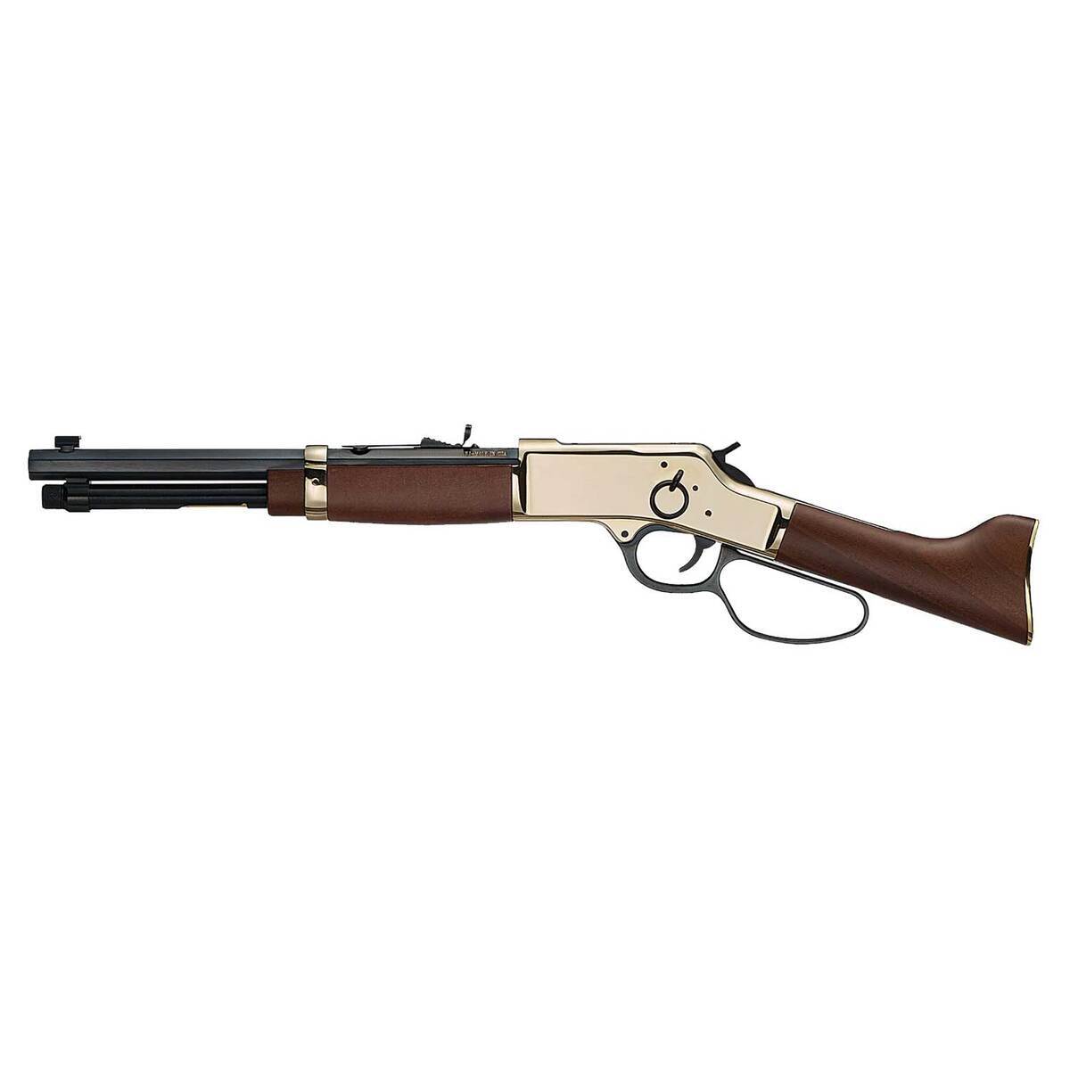 Henry Big Boy Mare's Leg Side Gate 45 (Long) Colt 12.9in Polished Hardened Brass Lever Action Pistol - 5+1 Rounds - Image 2