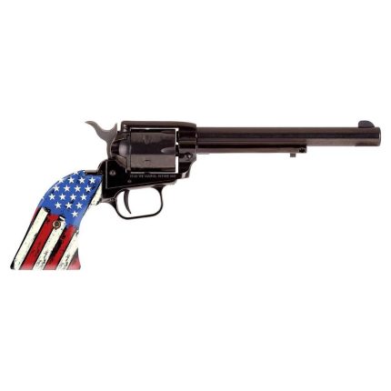 Heritage Rough Rider 22 Long Rifle 6.5in US Flag Revolver - 6 Rounds - Revolvers | Rare Breed Triggers FRT - 15