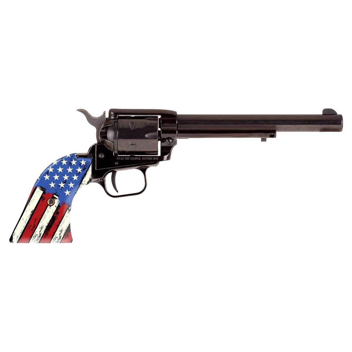Heritage Rough Rider 22 Long Rifle 6.5in US Flag Revolver - 6 Rounds