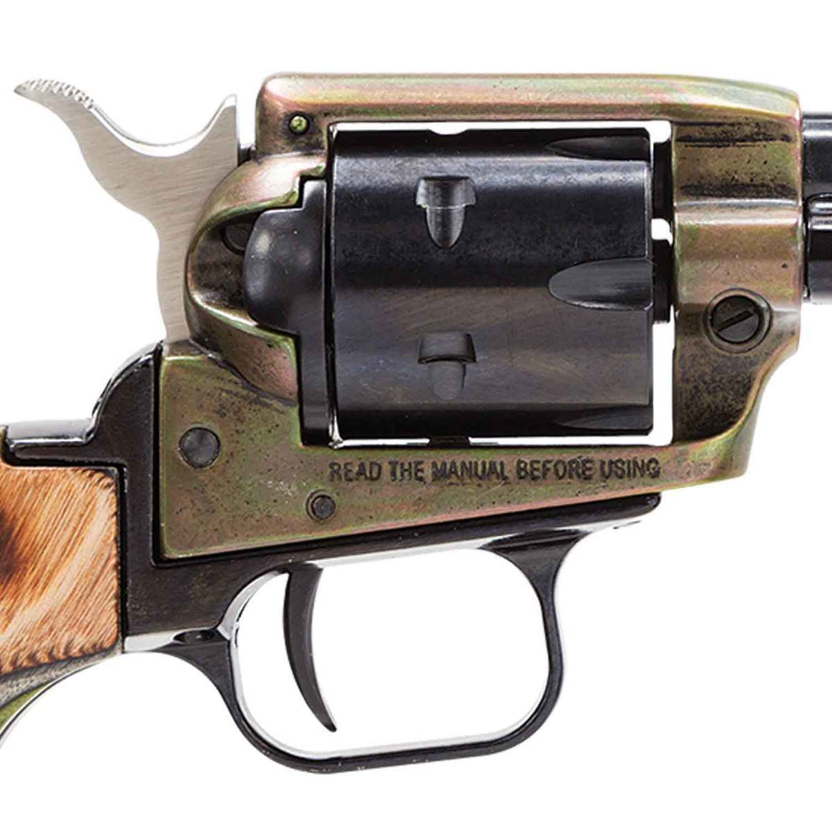 Heritage Rough Rider Camo Laminate Grip 22 Long Rifle 6.5in Blued Revolver - 6 Rounds - Image 3