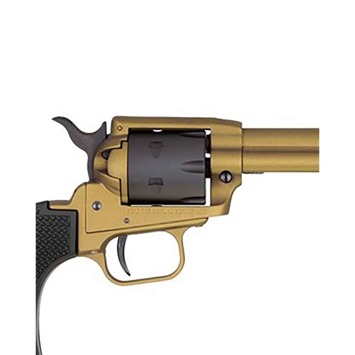 Heritage Rough Rider Small Bore 22 Long Rifle 6.5in Gold Cerakote Revolver - 6 Rounds - Image 2