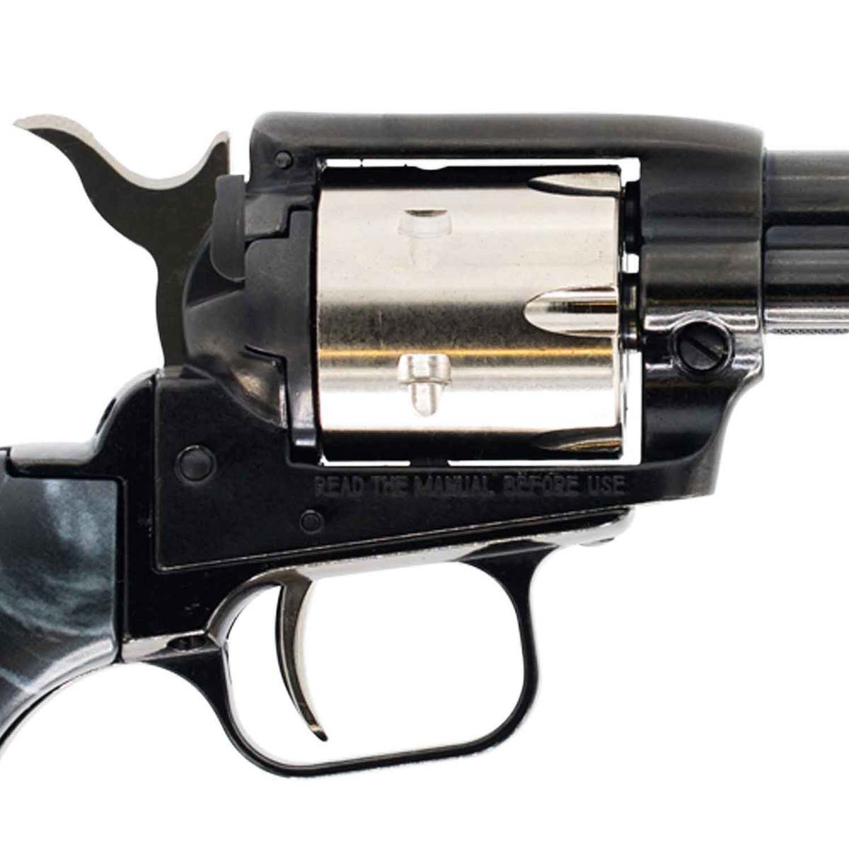 Heritage Rough Rider Small Bore Black Pearl Laminate Grip 22 Long Rifle 6.5in Blued Revolver - 6 Rounds - Image 3