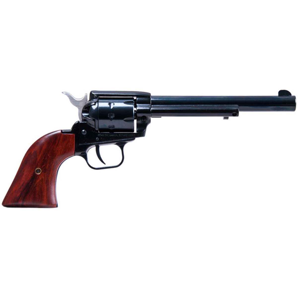 Heritage Rough Rider Small Bore Cocobolo 22 Long Rifle 6.5in Blued Revolver - 9 Rounds