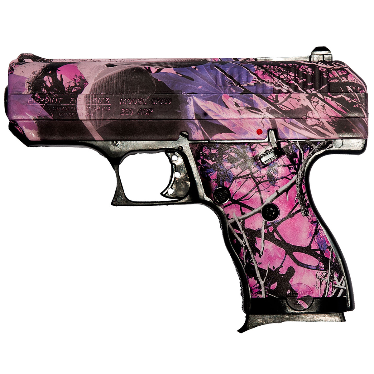 Hi-Point CF380 380 Auto (ACP) 3.5in Pink Country Girl Camo Pistol - 8+1 Rounds - Image 2