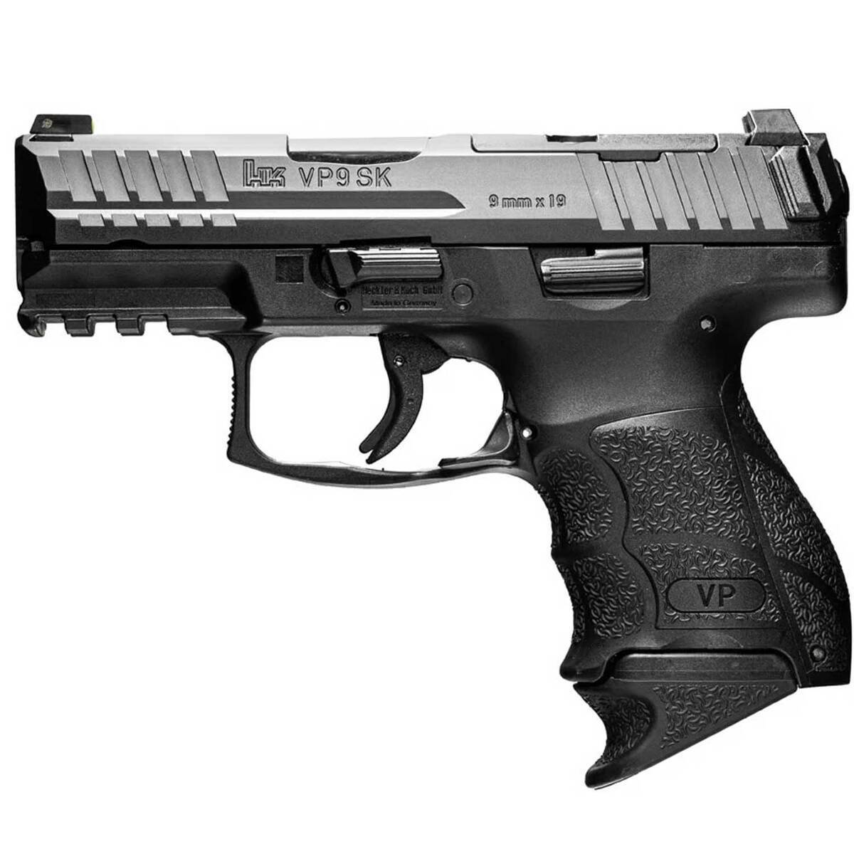 H&K VP9SK 9mm Luger 3.39in Black Pistol - 10+1 Rounds - California Compliant - Image 2