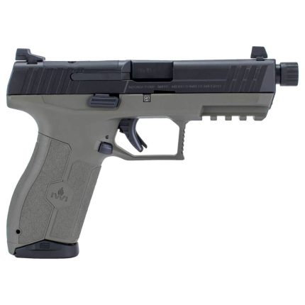 IWI Masada Tactical 9mm Luger 4.6in Black Pistol - 17+1 Rounds - Handguns | Rare Breed Triggers FRT - 15