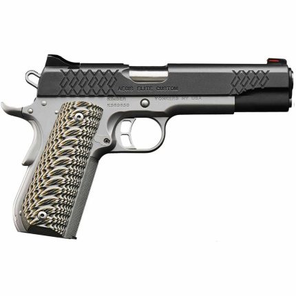 Kimber Aegis Elite Custom 9mm Luger 5in Stainless/Black Pistol - 9+1 Rounds - Handguns | Rare Breed Triggers FRT - 15