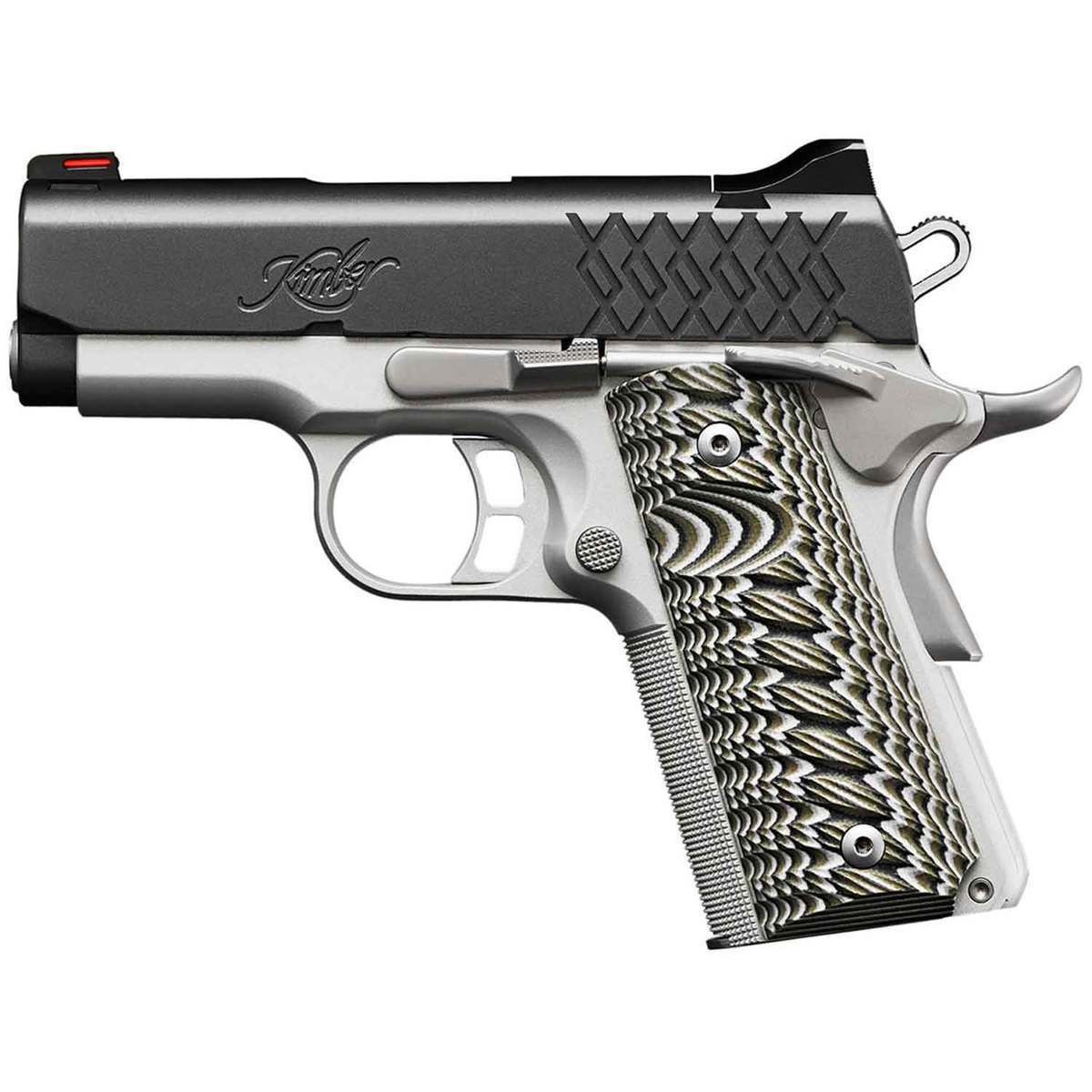 Kimber Aegis Elite 45 Auto (ACP) 4in Matte Black and Satin Silver Pistol - 7+1 Rounds - Image 2