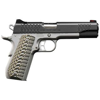 Kimber Aegis Elite 45 Auto (ACP) 5in Matte Black and Satin Silver Pistol - 8+1 Rounds