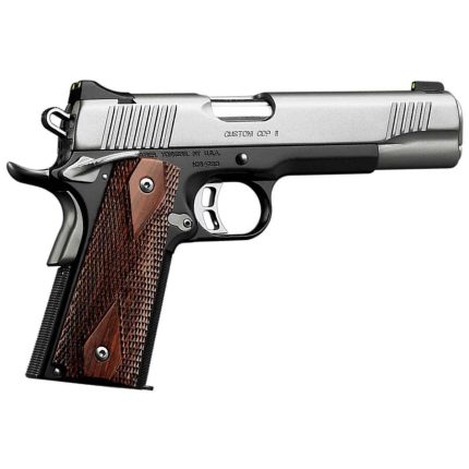 Kimber Custom CDP II 45 Auto (ACP) 5in Black/Stainless Pistol - 7+1 Rounds - California Compliant - Accessories | Rare Breed Triggers FRT - 15