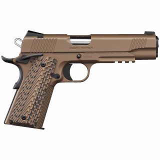 Kimber Desert Warrior 45 Auto (ACP) 5in Black/Tan Pistol - 8+1 Rounds