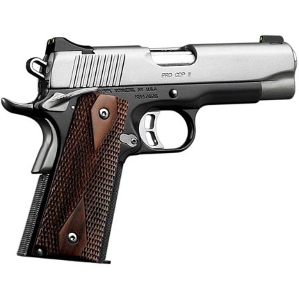 Kimber Pro CDP II 45 Auto (ACP) 4in Black/Stainless Pistol - 7+1 Rounds - Handguns | Rare Breed Triggers FRT - 15