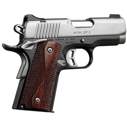 Kimber Ultra CDP II 45 Auto (ACP) 3in Satin Silver Pistol - 7+1 Rounds - Accessories | Rare Breed Triggers FRT - 15