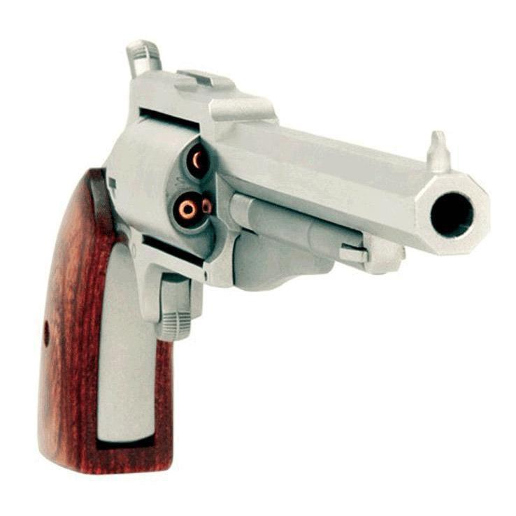 North American Arms 1860 Earl 22 Long Rifle 3in Stainless Revolver - 5 Rounds - Image 2