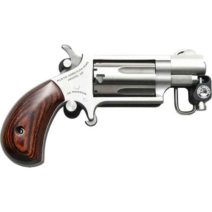 North American Arms Mini Revolver 22 WMR (22 Mag) 1in Stainless Revolver - 5 Rounds - Handguns | Rare Breed Triggers FRT - 15