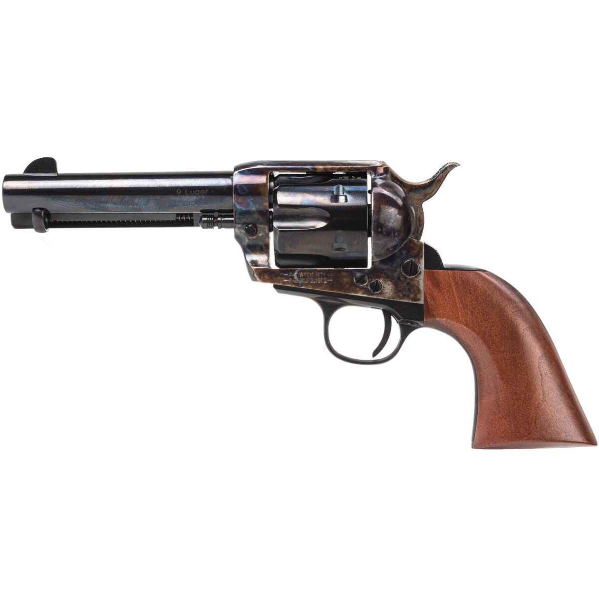 Pietta 1873 Great Western II Californian 9mm Luger 4.75in Blued Revolver - 6 Rounds - Image 2