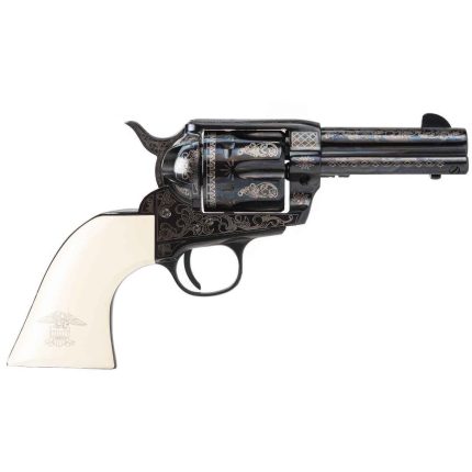 Pietta 1873 Great Western II Liberty 9mm Luger 3.5in Blued Revolver - 6 Rounds - Handguns | Rare Breed Triggers FRT - 15