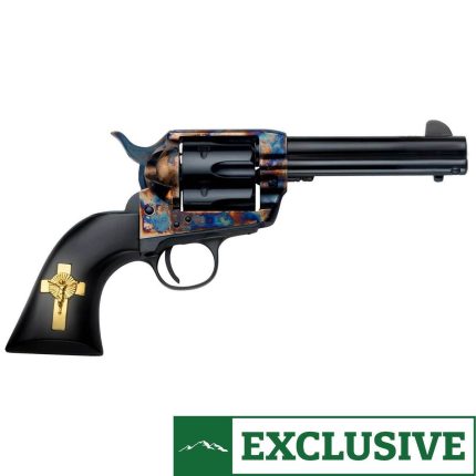 Pietta Great Western II The Hands of God 357 Magnum 4.75in Blued Revolver - 6 Rounds - Handguns | Rare Breed Triggers FRT - 15