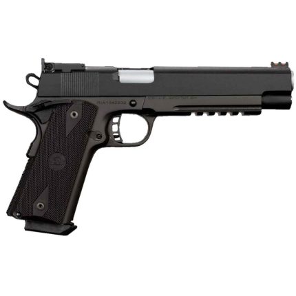 Rock Island Armory Pro Match Ultra 10mm Auto 6in Parkerized Pistol - 8+1 Rounds - Handguns | Rare Breed Triggers FRT - 15