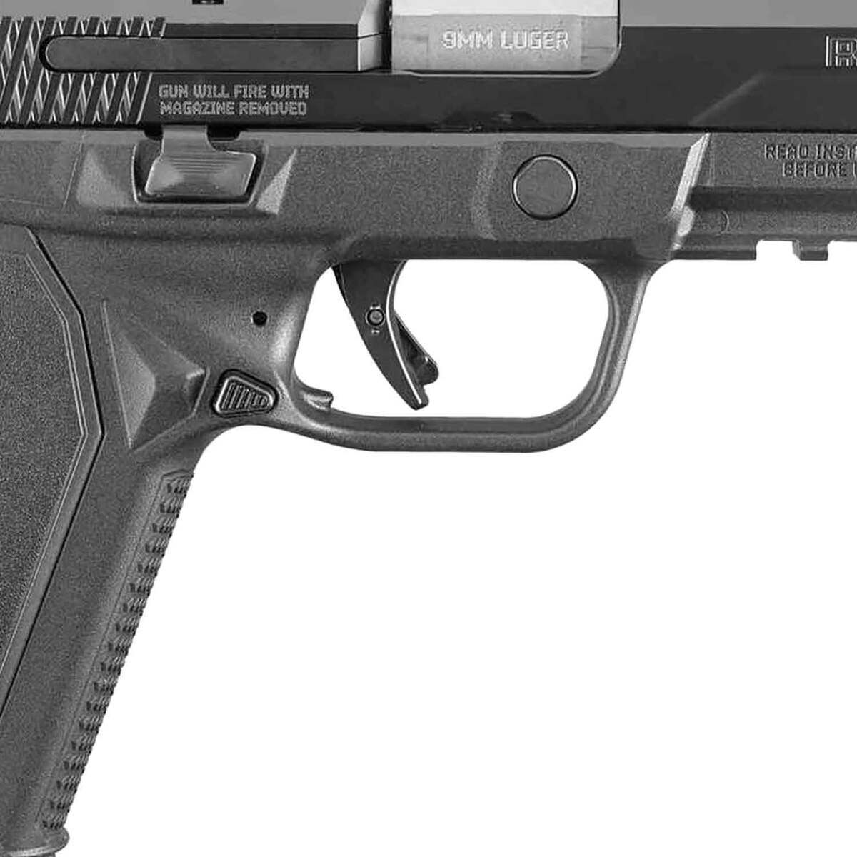 Ruger American 9mm Luger +P 4.2in Black Pistol - 17+1 Rounds - Image 3