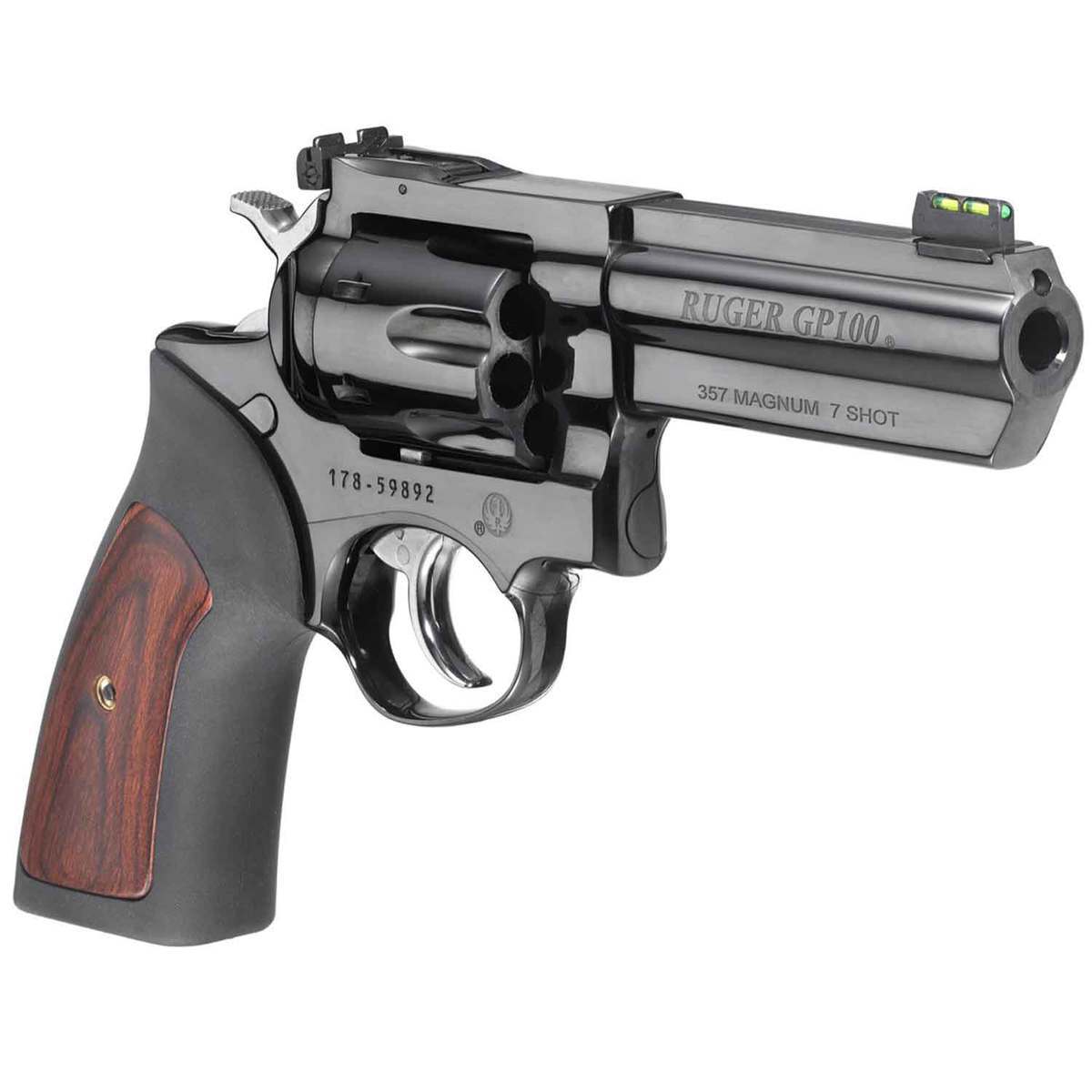Ruger GP100 357 Magnum 4.2in Blued Revolver - 7 Rounds - Image 3
