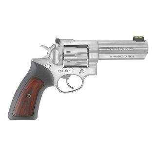 Ruger GP100 357 Magnum 4.2in Stainless Revolver - 7 Rounds
