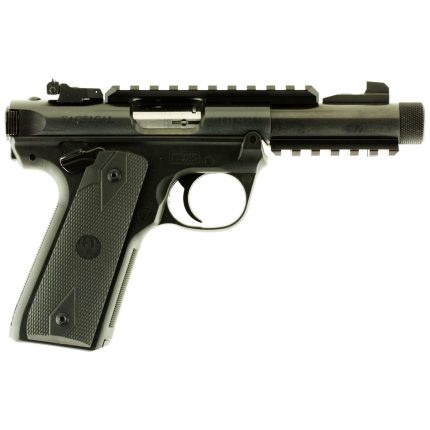 Ruger Mark IV 22/45 Tactical 22 Long Rifle 4.4in Blued Pistol - 10+1 Rounds - Rifles - Rare Breed Triggers FRT - 15