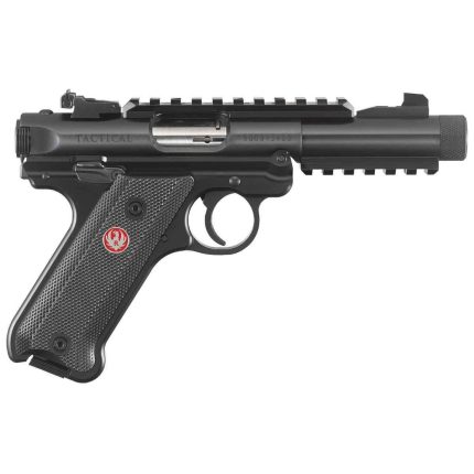 Ruger Mark IV Tactical 22 Long Rifle 4.4in Blued Pistol - 10+1 Rounds - Rifles | Rare Breed Triggers FRT - 15