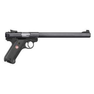 Ruger Mark IV Target 22 Long Rifle 10in Blued Pistol - 10+1 Rounds