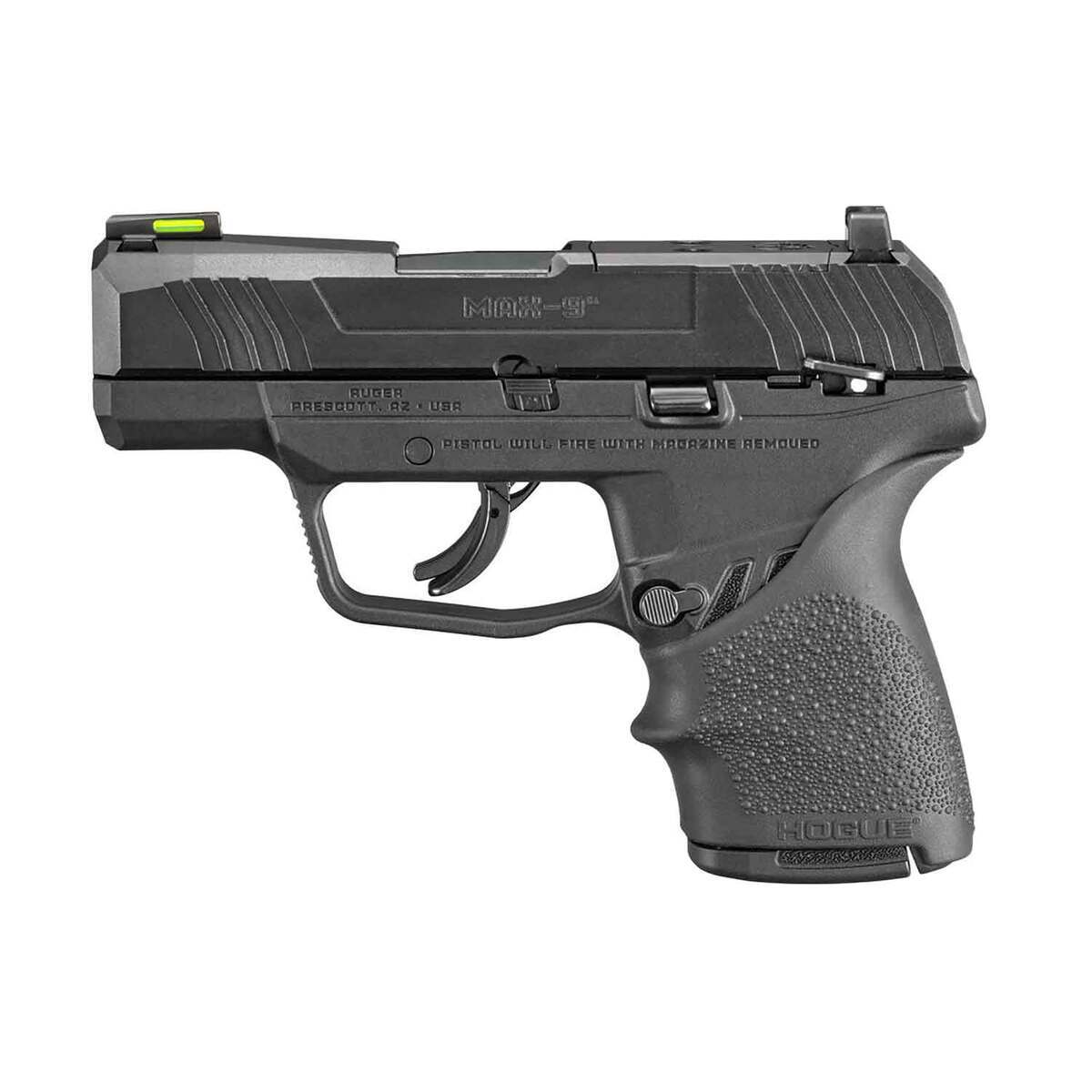 Ruger Max-9 9mm Luger 3.2in Black Oxide Pistol - 10+1 Rounds - Image 2