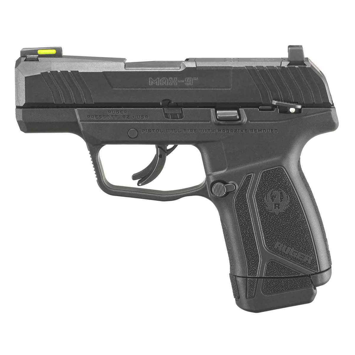 Ruger Max-9 9mm Luger 3.2in Black Oxide Pistol - 12+1 Rounds - Image 2