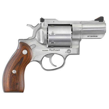 Ruger Redhawk 357 Magnum 2.75in Stainless Revolver - 8 Rounds - Accessories | Rare Breed Triggers FRT - 15