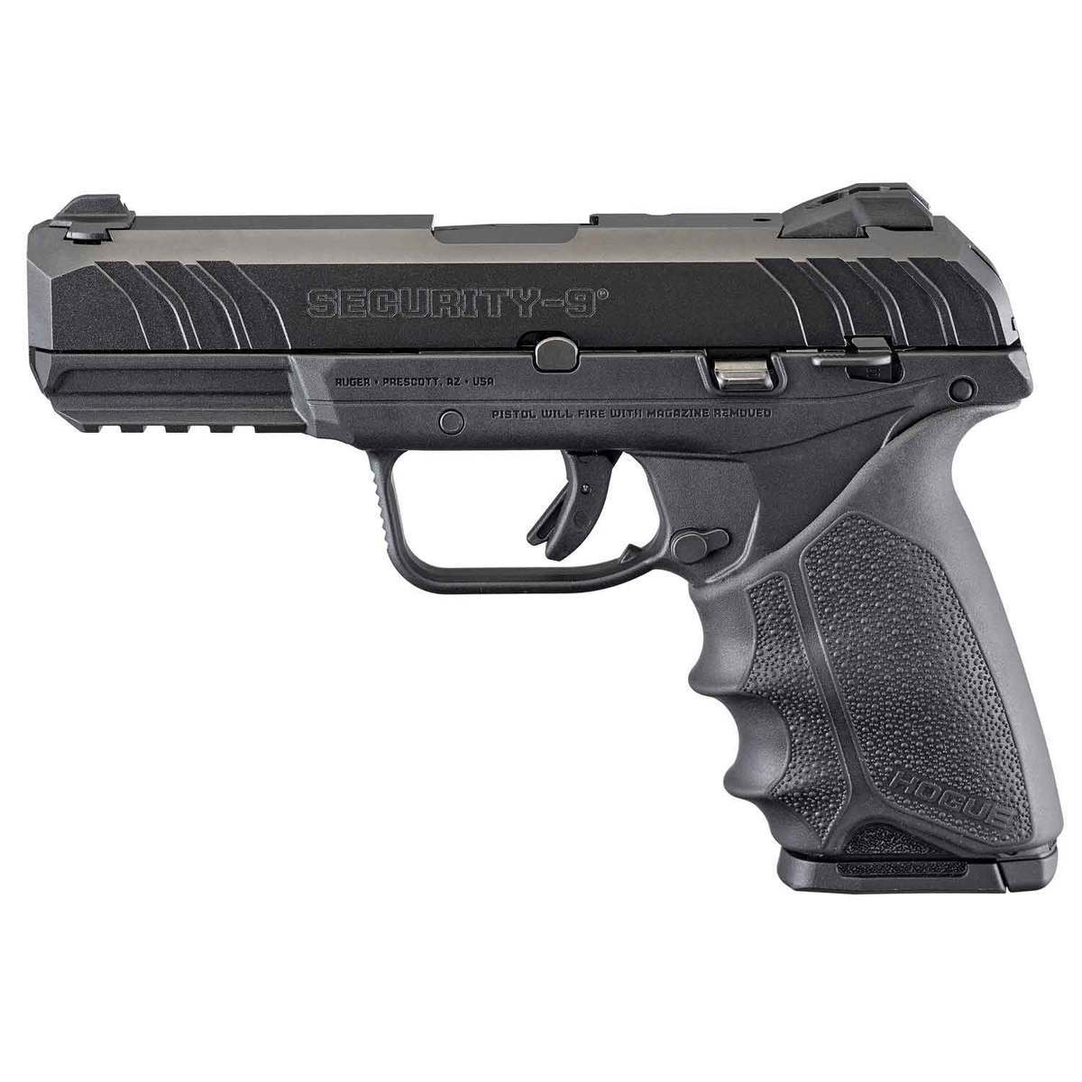 Ruger Security-9 with Hogue Grips 9mm Luger 4in Blued Pistol - 10+1 Rounds - Image 2