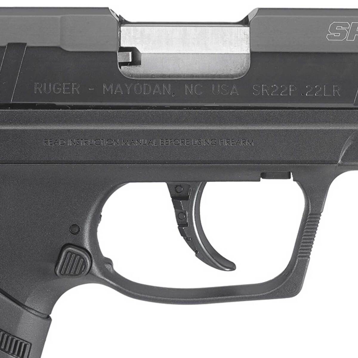 Ruger SR22 22 Long Rifle 3.5in Black Pistol - 10+1 Rounds - Image 3