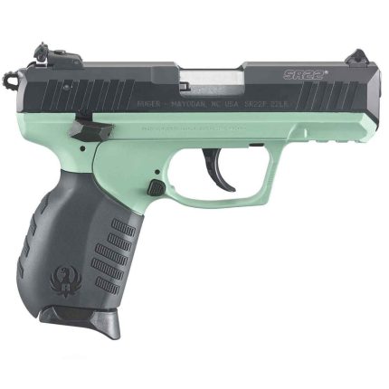Ruger SR22 22 Long Rifle 3.5in Mint/Black Pistol - 10+1 Rounds - Accessories | Rare Breed Triggers FRT - 15