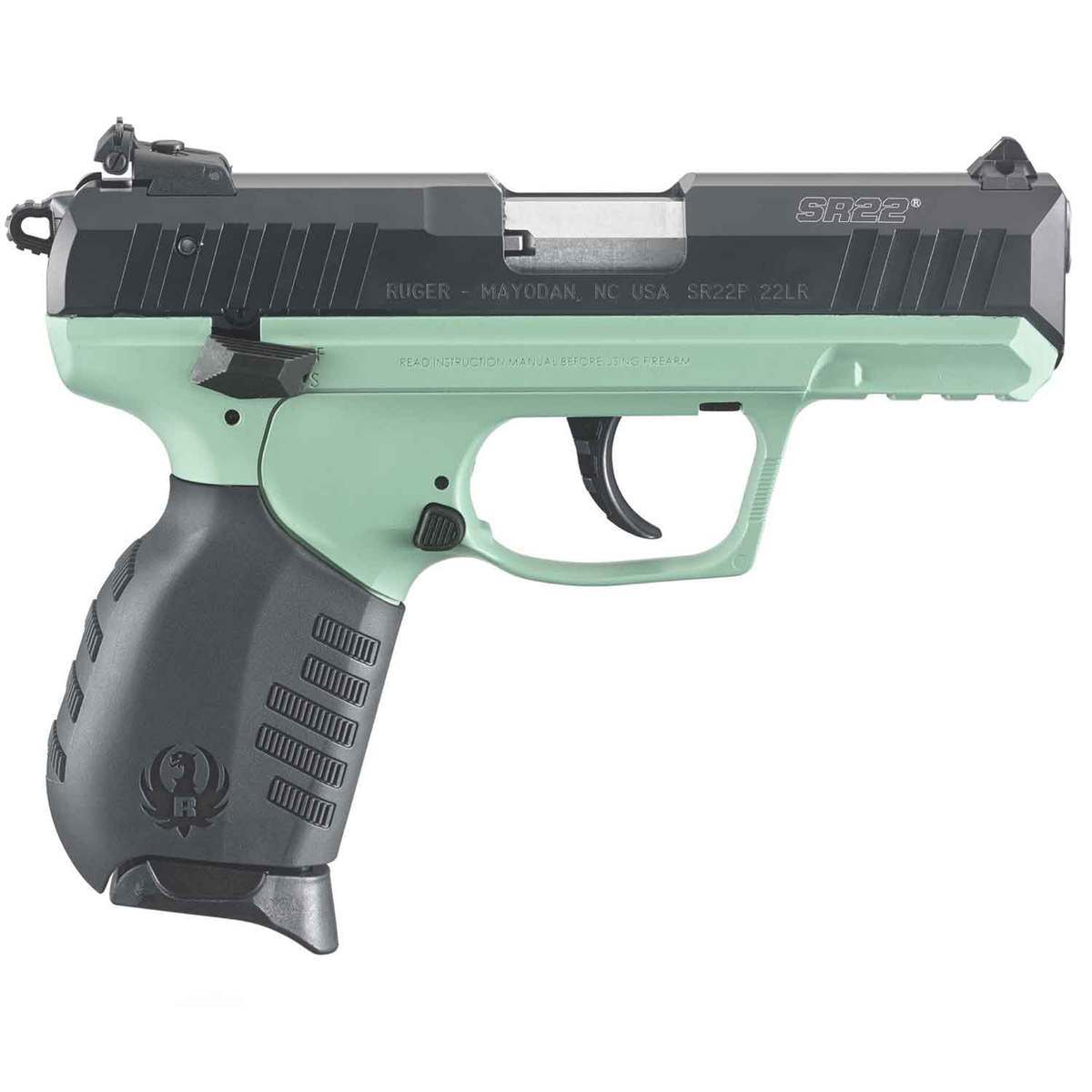 Ruger SR22 22 Long Rifle 3.5in Mint/Black Pistol - 10+1 Rounds