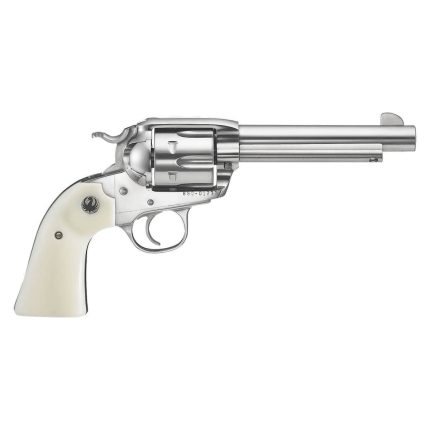 Ruger Vaquero Bisley 45 (Long) Colt 5.5in High Gloss Stainless Revolver - 6 Rounds - Shooting Gear | Rare Breed Triggers FRT - 15