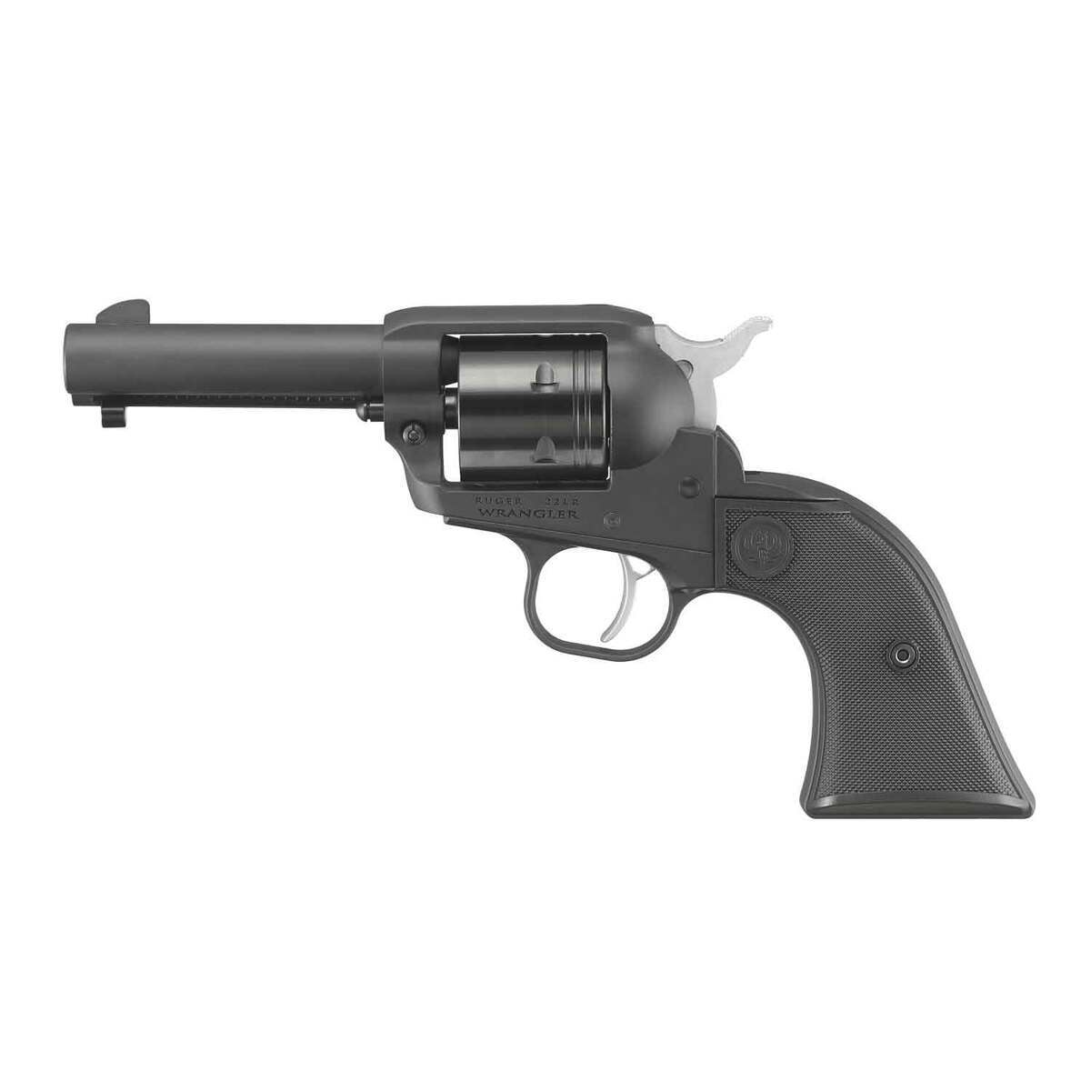 Ruger Wrangler 22 Long Rifle 3.75in Black Cerakote Revolver - 6 Rounds - Image 2