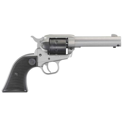 Ruger Wrangler 22 Long Rifle 4.62in Silver Cerakote Revolver - 6 Rounds - Rifles - Rare Breed Triggers FRT - 15