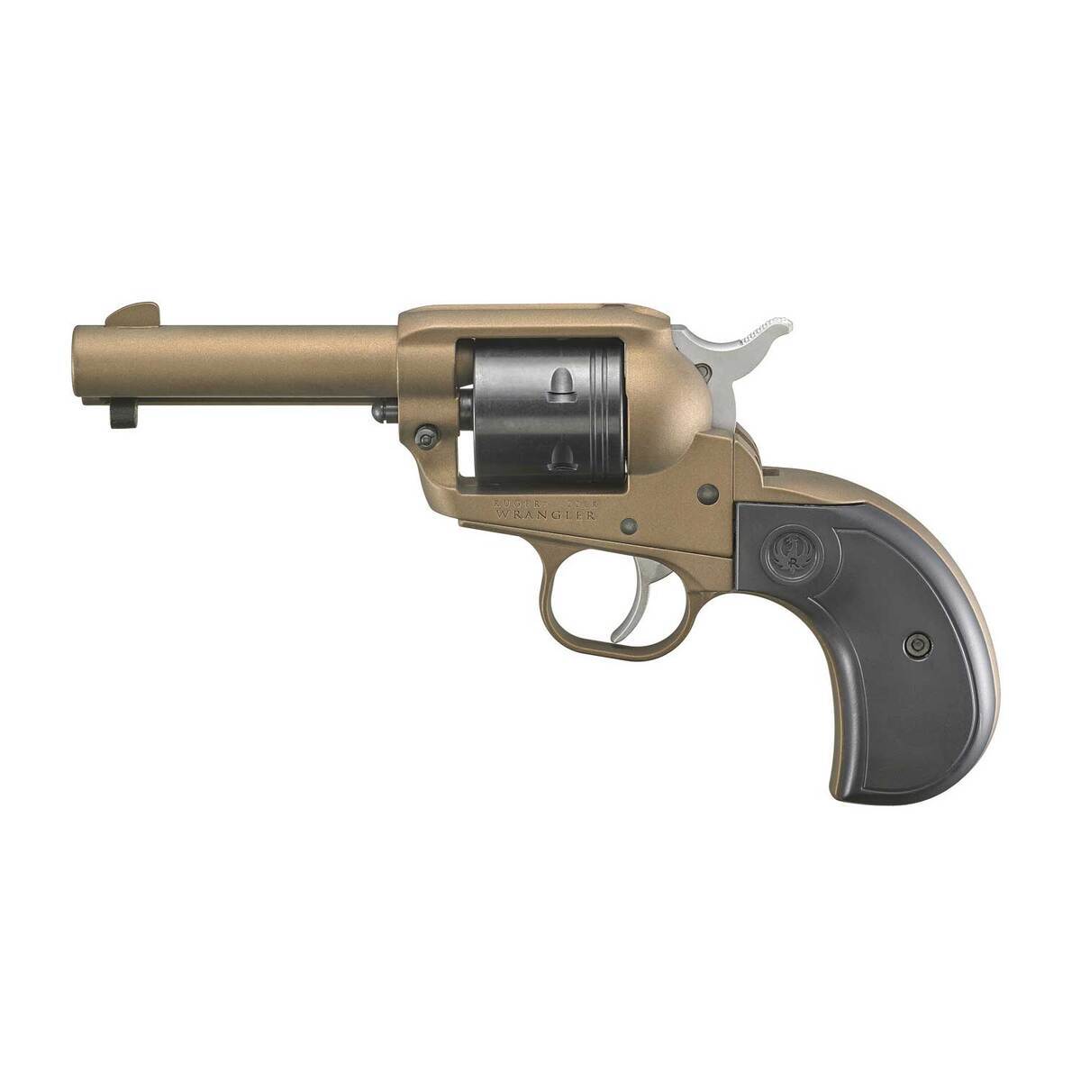 Ruger Wrangler 22LR 3.75in Burnt Bronze Cerakote Revolver - 6 Rounds - Image 2